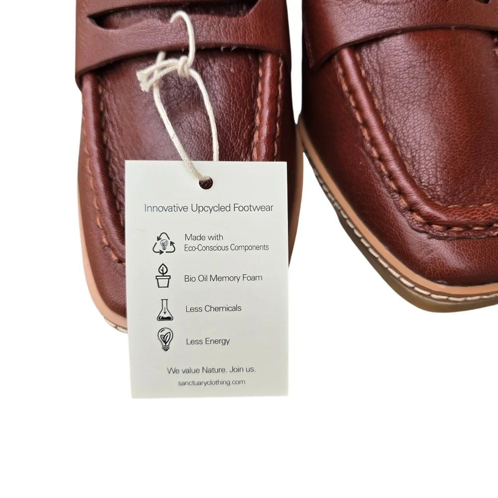 🌻NIB Sanctuary Cadence Wedge Loafer, Size 9.5M - Picture 7 of 15
